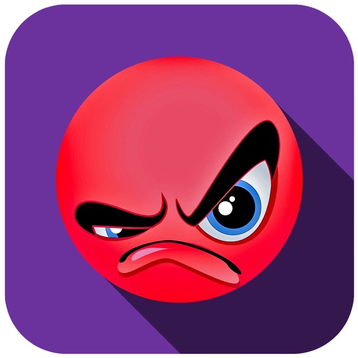 Amazing Red Ball Bouncing - Tap To Roll The Running Face In The Platform iOS App