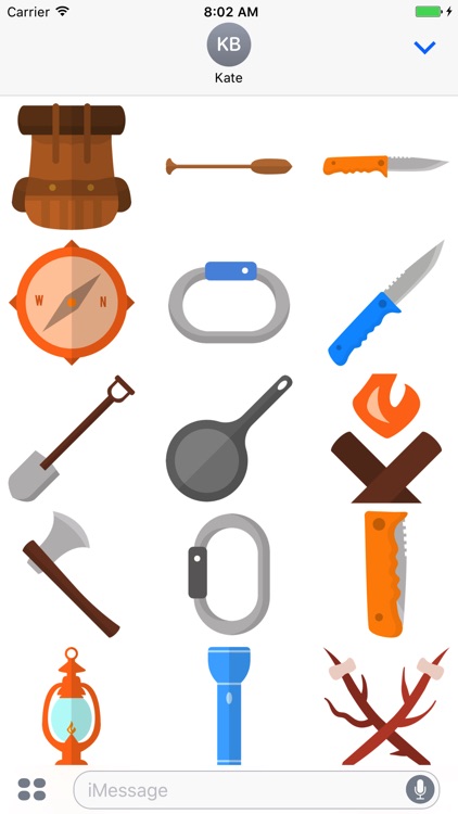 Camping - Stickers for iMessage