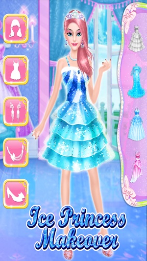 Ice Queen Salon - girls makeover games