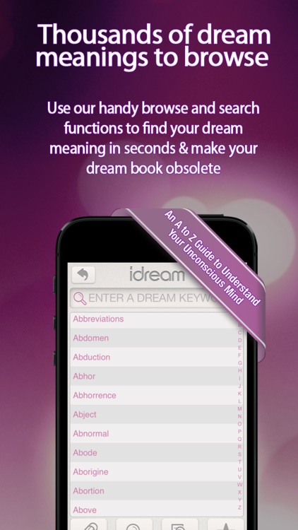 iDream - Dream Interpreter and Journal