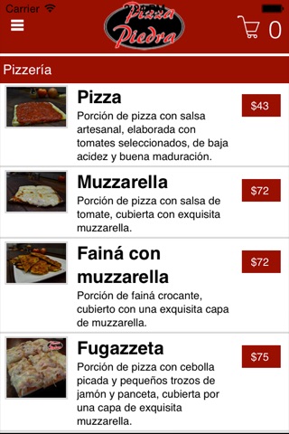 Pizza Piedra screenshot 2