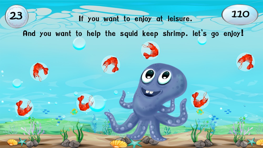 Squid Shooting Bubble Game App for iPhone - Free Download Squid