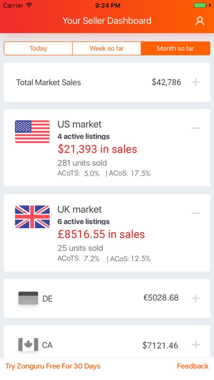 Zonguru Seller App