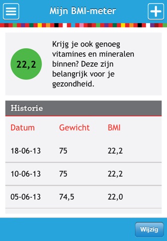 Mijn Eetmeter screenshot 4