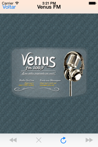 Venus FM 100,7 screenshot 2