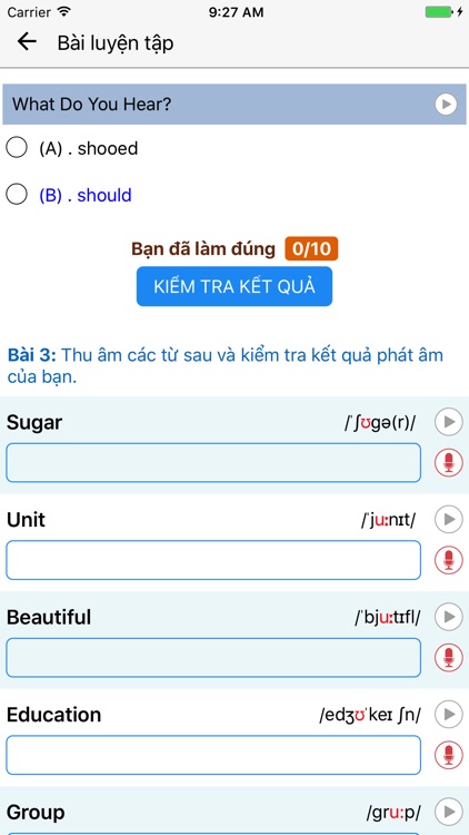 Phát âm tiếng anh: hoc phat am tieng anh screenshot-3