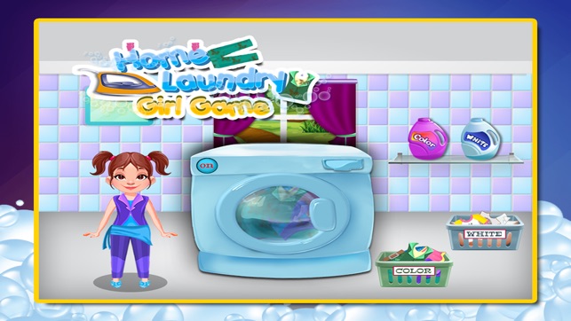 Home Laundry Girl Game(圖1)-速報App