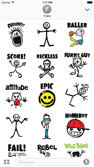 Stick World - Dude Stickers(圖2)-速報App