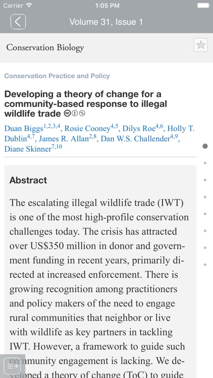 Conservation Biology screenshot-3