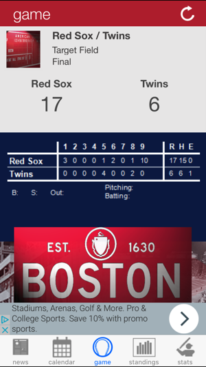 Boston Baseball Red Sox Edition(圖2)-速報App