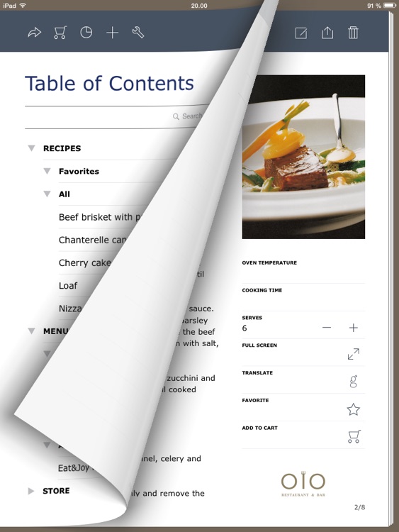 My Own Cookbook Recipe Manager screenshot-0