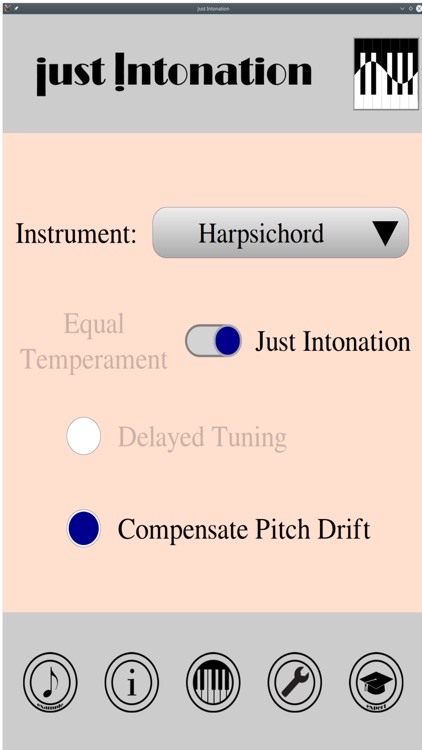 Just Intonation App