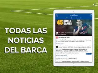 Screenshot 2 Barcelona Addict : noticias de los Blaugranas iphone