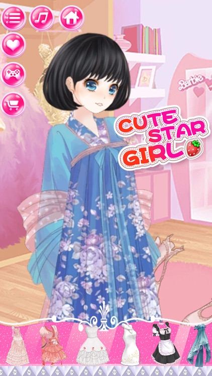Cute Star Girl - Princess Makeover Games for kids screenshot-3