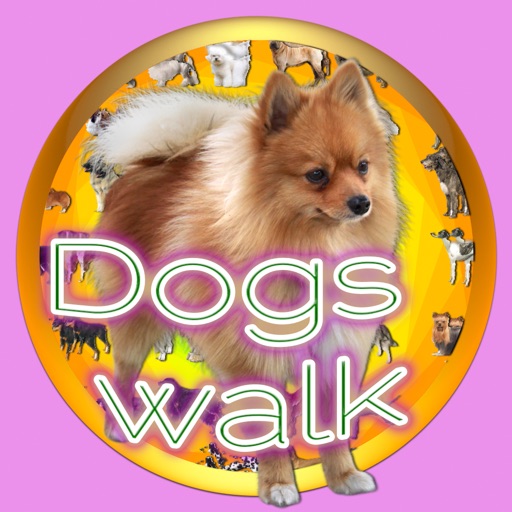 Dogs Walk Silhouette Touch :: Game with 109 Dogs icon