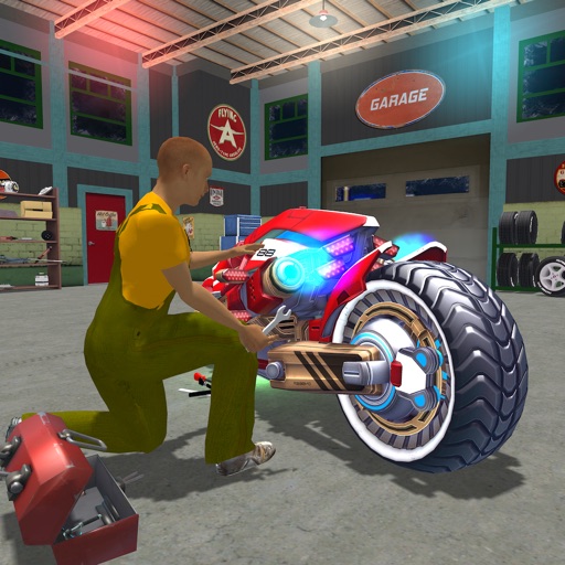 Motorcycle Mechanic Simulator: Auto Repair Shop Icon