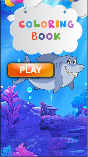 Ocean Coloring E-Book-Paint Aquatic Animals Pages(圖1)-速報App