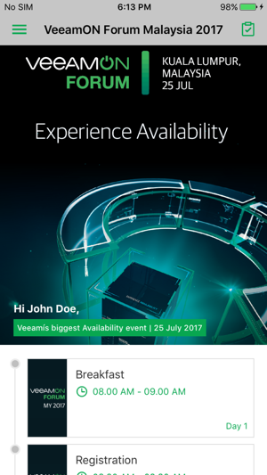 VeeamON Forum Malaysia 2017(圖2)-速報App