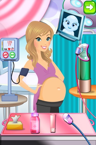 My Newborn Baby & Mommy Care:  Pregnancy Games screenshot 2