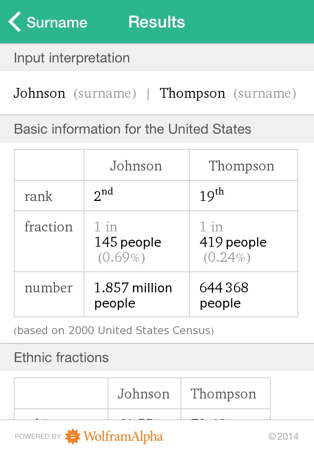 Wolfram Genealogy & History Research Assistant screenshot 4