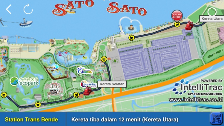 Ancol Kereta Wisata Sato Sato