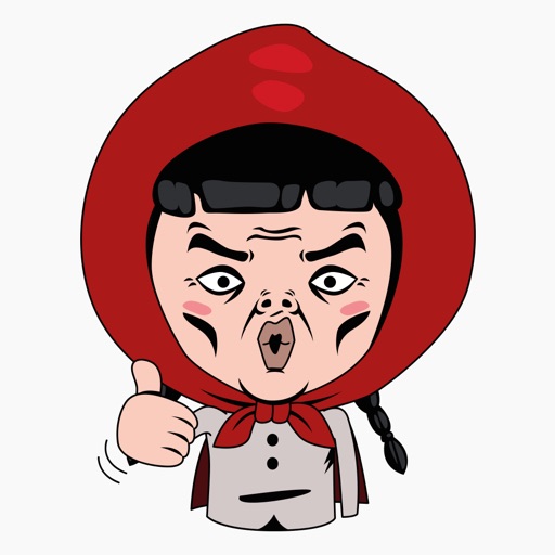 Little Red Cap – Cartoon Stickers for iMessage