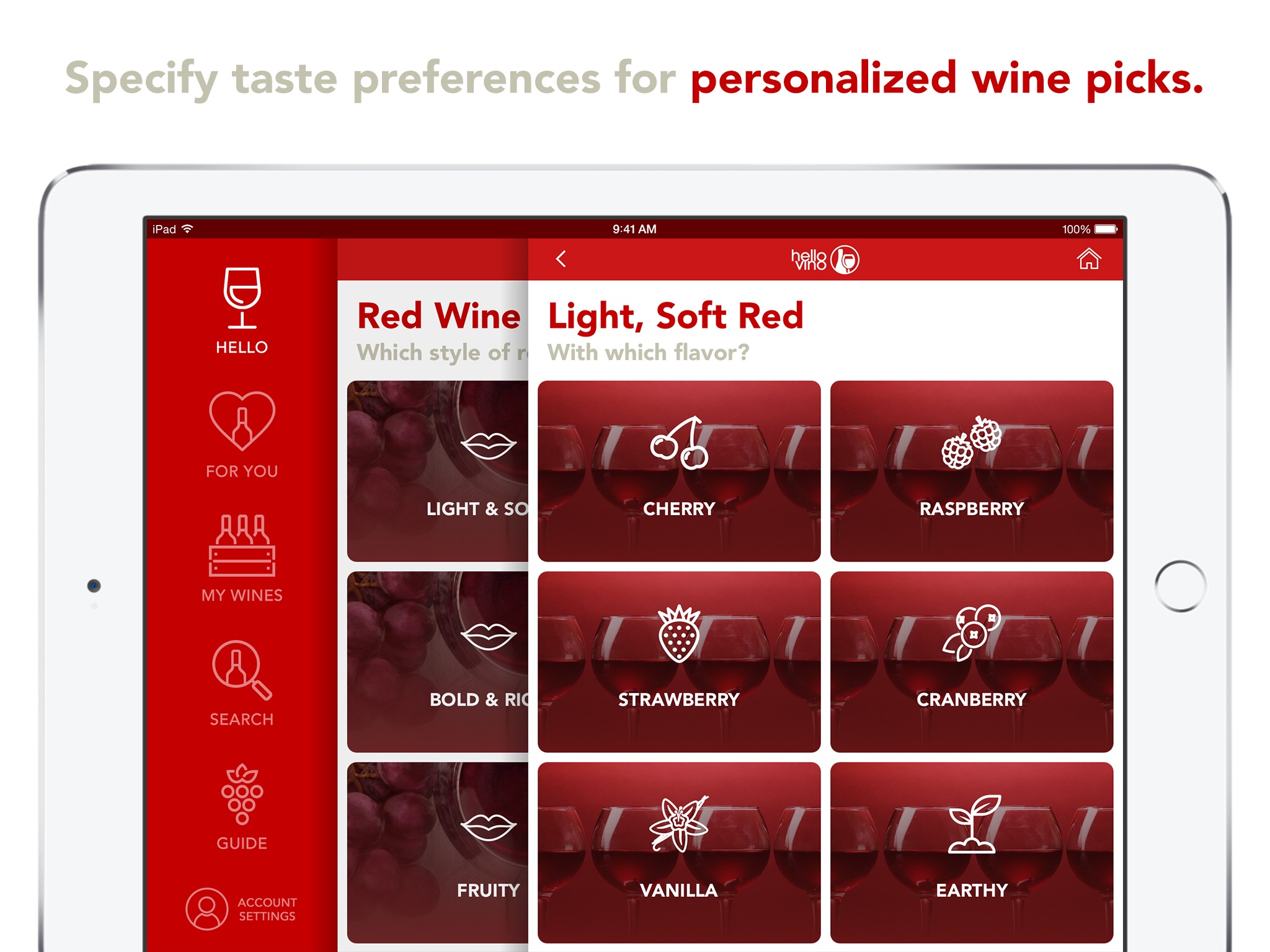 Hello Vino: Wine Assistant screenshot 2