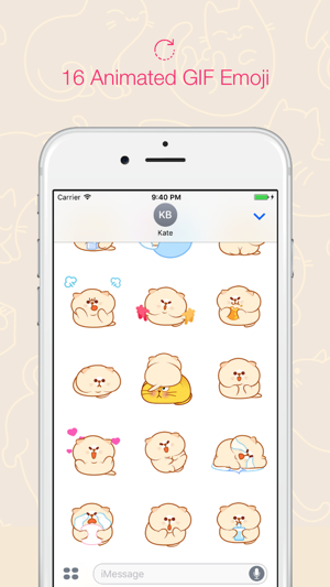 FATCATmoji - Fat Cats Animated Emoji for iMessage(圖2)-速報App