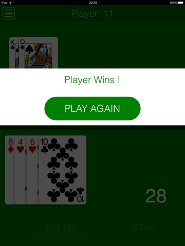 Blackjack AI screenshot 2