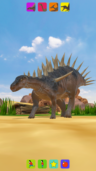 How to cancel & delete Dinosaurs, for kids from iphone & ipad 4