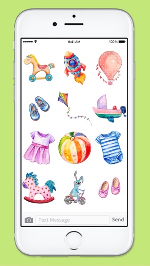 New Baby Watercolor Sticker Pack(圖3)-速報App