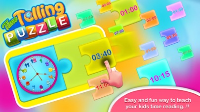 Time Telling Jigsaw Puzzle For Kids screenshot 2
