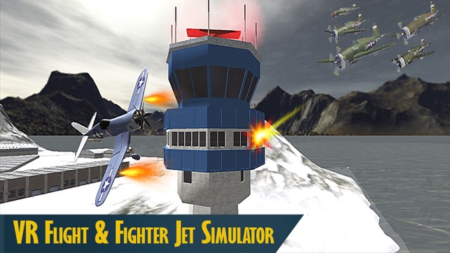 VR Airplane Flight Simulator: Challenging Missions(圖1)-速報App