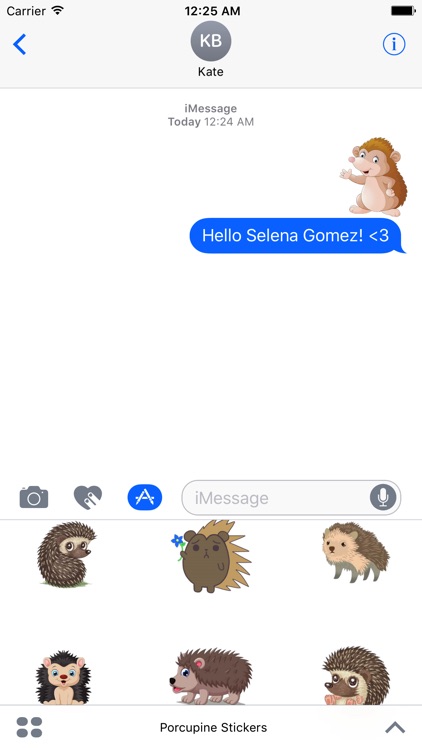 Porcupine Stickers