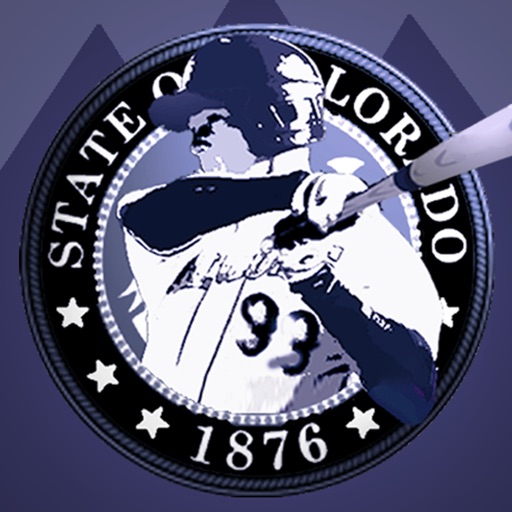 Colorado Baseball Rockies Edition Icon