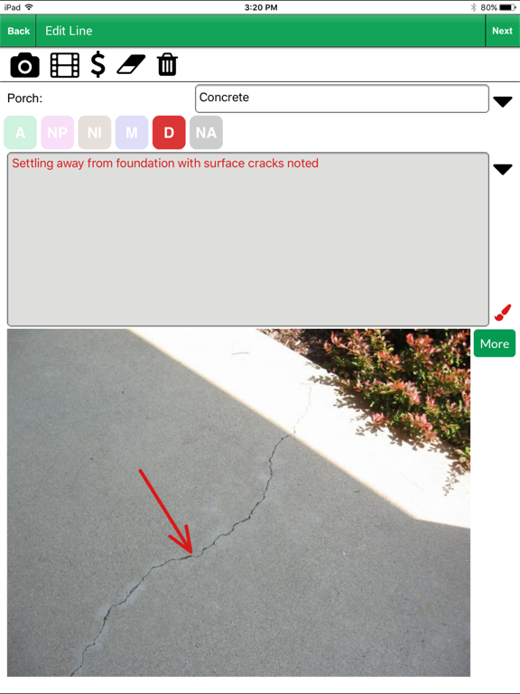 Screenshot #6 pour Palm-Tech Home Inspection App
