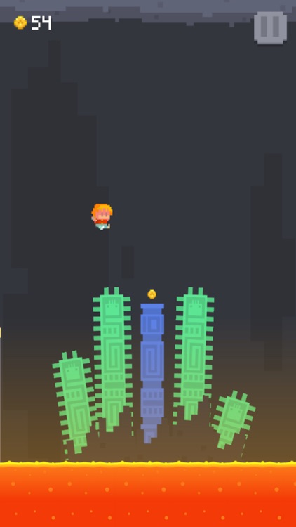 Pixel Run 2D - Lava Tomb screenshot-3