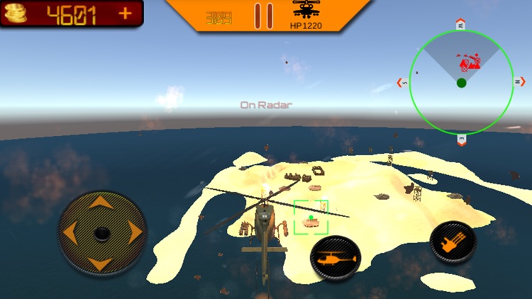 Real Gunship Helicopter War