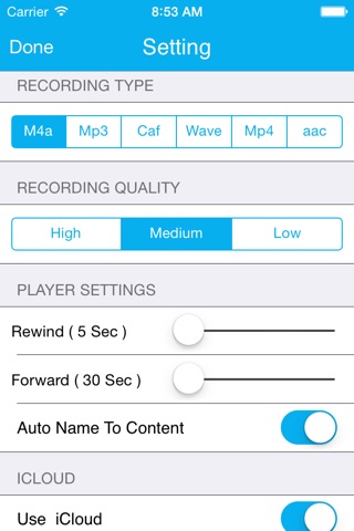 Recorder Pro : Voice Memo screenshot 4