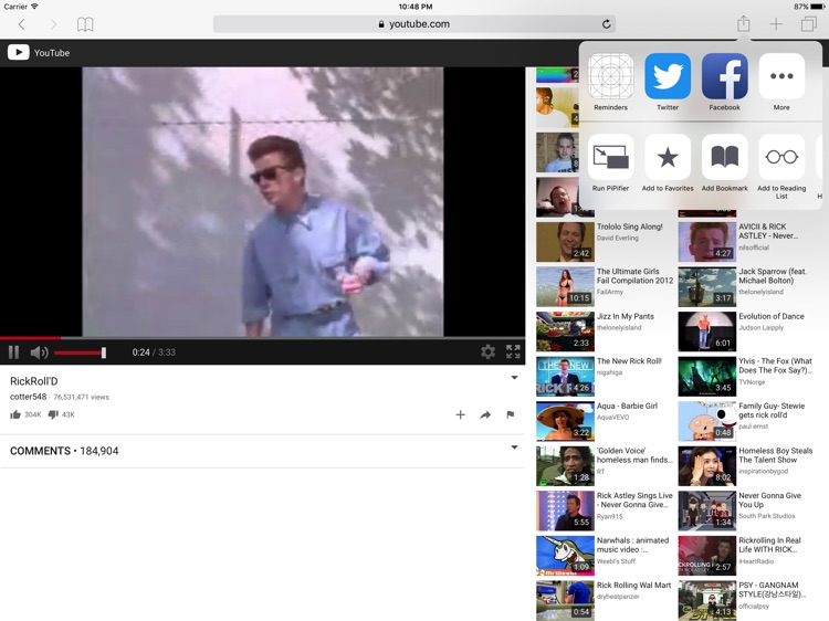 PiPifier - PiP for every web video