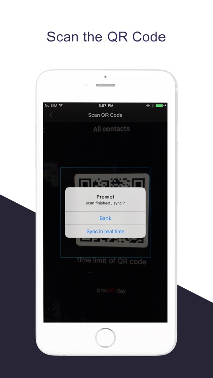 Data Transfer Pro -  Simpler Contacts by QR Code screenshot-3
