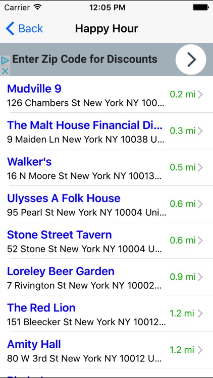 Bar & Happy Hour Finder: Find Your Nearest Bars