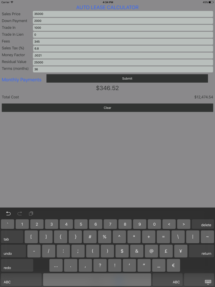 Car Loan Calculator – Auto Loan  Lease Calculator
