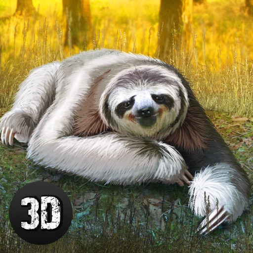 Wild Sloth Forest Survival Simulator 3D Full icon