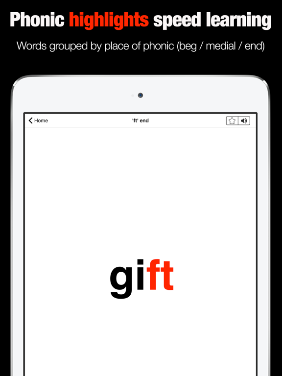 Phonics Genius iPad app afbeelding 2
