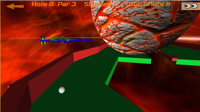 Crazy Golf In Space