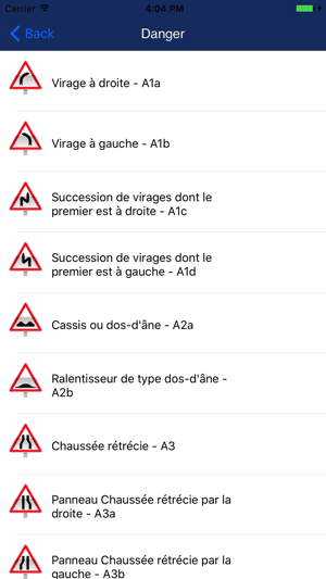 Panneaux de signalisation routière France(圖2)-速報App