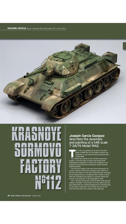 Model Military International Magazine screenshot-4
