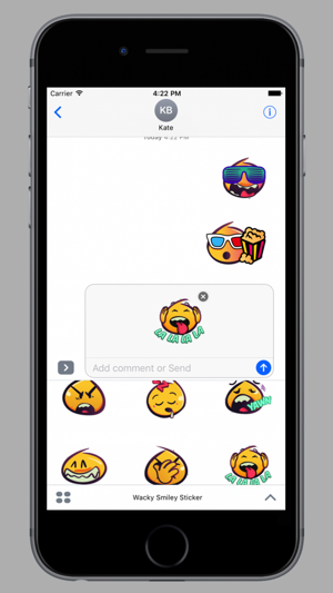 Wackey Smiley Sticker(圖2)-速報App