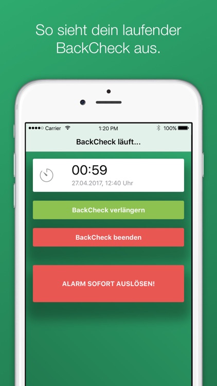 BackChecker - sicher unterwegs